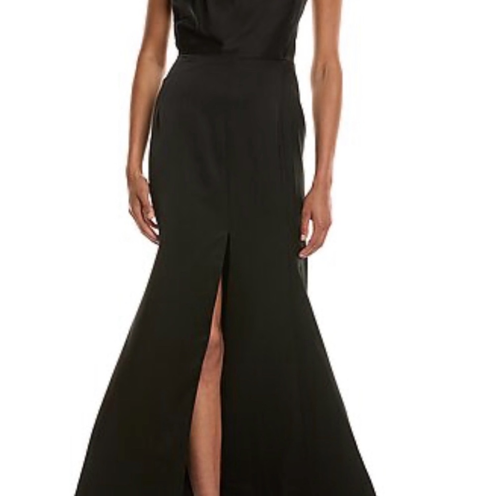 H by Halston Black Maxi Dress